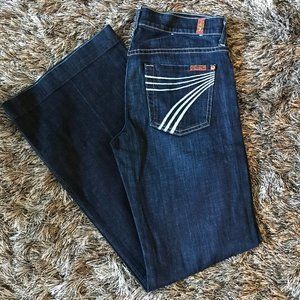 7 for All Mankind Dark Blue Dojo Jeans